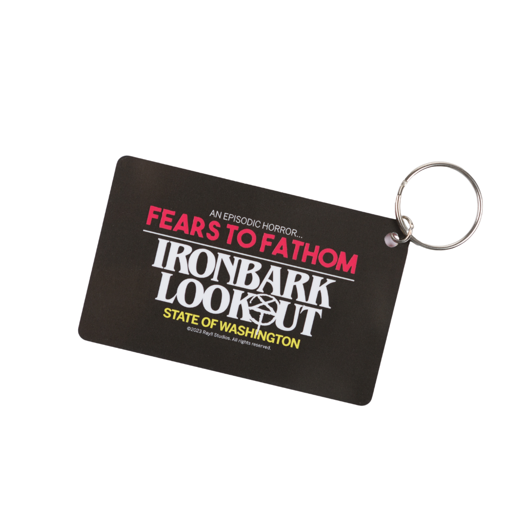 Ironbark Fire Dept. ID Keychain