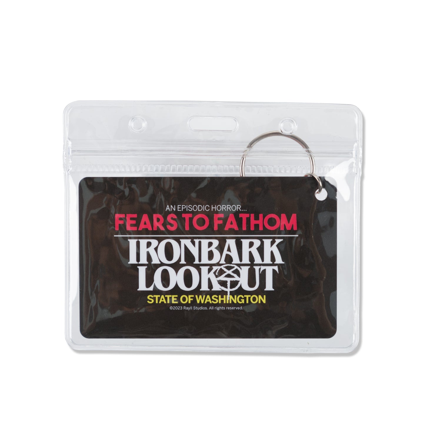 Ironbark Fire Dept. ID Keychain